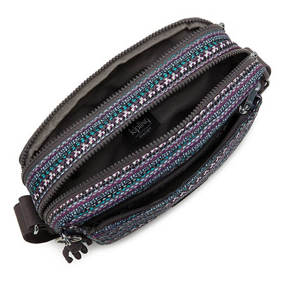 Sacs Crossbody Kipling Abanu Medium Printed Bleu Marine | FR 2192HA